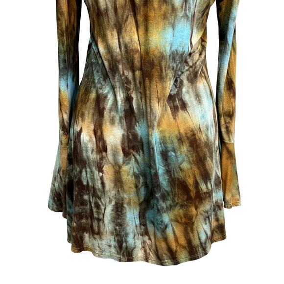 Vintage R. Rouge USA Fairy Hippie Boho Long Sleeve Long Sleeve Top - Picture 11 of 13